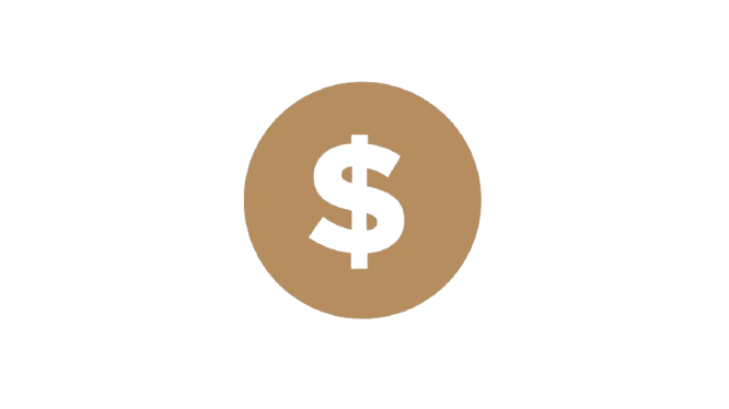 Ícone de cifrão representando valor